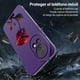 thumbnail image 5 of Threehao Funda para Huawei Nova 13 / Nova 12 Case Uso Rudo, Ultra Delgado Flexible Silicona Púrpura, 5 of 6