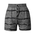 thumbnail image 4 of Women Soft And Comfy Activewear Lounge Shorts With Pockets And  Drawstring, 4 of 6