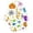 p-565White1309, variant on CAIVO Girls Halloween Print Pajama Sets Lapel Long Sleeve Button Down Shirt With Pants 2 Piece Kids Nightwear Pyjamas