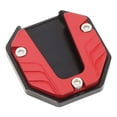 thumbnail image 3 of Motorcycle Kickstand Plate, Universal Aluminium Alloy Motorcycle Side Stand Plate Pad with  Wrench High Strength Motorcycle Pad Foot Side Extension Pad, 3 of 7