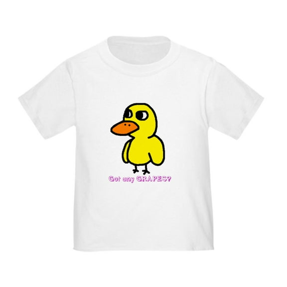 CafePress - Duck (Strait Forward) 6 T Shirt - Cute Toddler T-Shirt, 100% Cotton