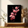 thumbnail image 6 of Pink Plum Blossom Branch Canvas Print Wall Art for Living Room Office Kitchen Entryway, 6 of 8