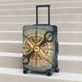 thumbnail image 6 of Rateoe Vintage Compass Printed Luggage Cover, Suitcase Protector Fits 18-32 Inch Luggage-X-Large, 6 of 7