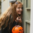 thumbnail image 2 of Horquillas de Halloween con calabazas para mujeres y niñas, accesorios para el cabello para fiestas, horquillas pequeñas y bonitas, 2 of 6