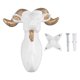 thumbnail image 2 of Gancho De Pared De Forma Animal Hanger Montada En Resina Para La Llave De Toalla De Abrigo, Decorativo Sin Gancho Colgante De Taladro Con Cuernos Extraíbles,, 2 of 7