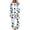 White A, variant on IROINNID Pajamas Sets for Women Two Pieces Printed Loose Sleep-shirt and Pants Homewear Sleepwear Sets with Pockets,White C