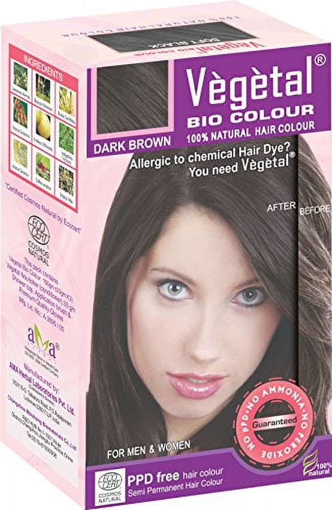 Vegetal Bio Colour- Dark Brown 150g. Semi Permanent Hair Color Type