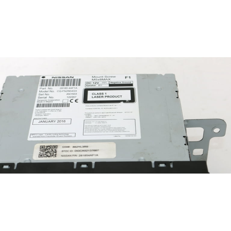Restored Nissan Sentra 2013 AM FM Radio mp3 Single Disc CD