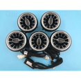 thumbnail image 5 of Boquilla de lámpara de turbina LED, luz ambiental de ventilación de aire para Benz C/GLC/E/A/CLA/GLA/S/V W205 X253 W213 W176 W117 W156 W222 W447 W464 W206, 5 of 5