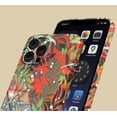 thumbnail image 4 of Red Leaves Case Compatible with iPhone 12,Aesthetic Art Design Full Cover Protective Case, 4 of 5