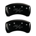thumbnail image 2 of MGP 4 Caliper Covers Engraved Front Block/Challenger Engraved Rear Vintage Style/RT Blk fnsh slvr ch Fits select: 2016-2019 DODGE CHARGER SXT, 2012-2019 DODGE CHALLENGER SXT, 2 of 2