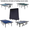 thumbnail image 4 of Table Tennis Table Cover Waterproof Cover For Ping Pong Table 165 X 70 X 185 Cm Black S2024123015421, 4 of 5