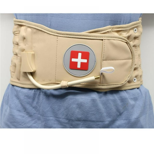 Decompression Back Belt Lumbar Spinal-Air Decompression Back Belt Air Traction Waist Protector Belt Pain Lower Lumbar Support Fit