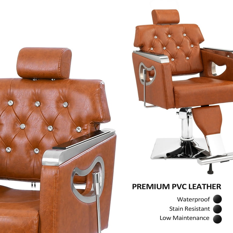 OmySalon Hydraulic Barber Chair All Purpose Reclining Salon Chair