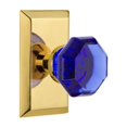 thumbnail image 2 of Nostalgic Warehouse Stuwac_Dd_Nk Studio Solid Brass Rose Dummy Door Knob Set - Chrome, 2 of 7