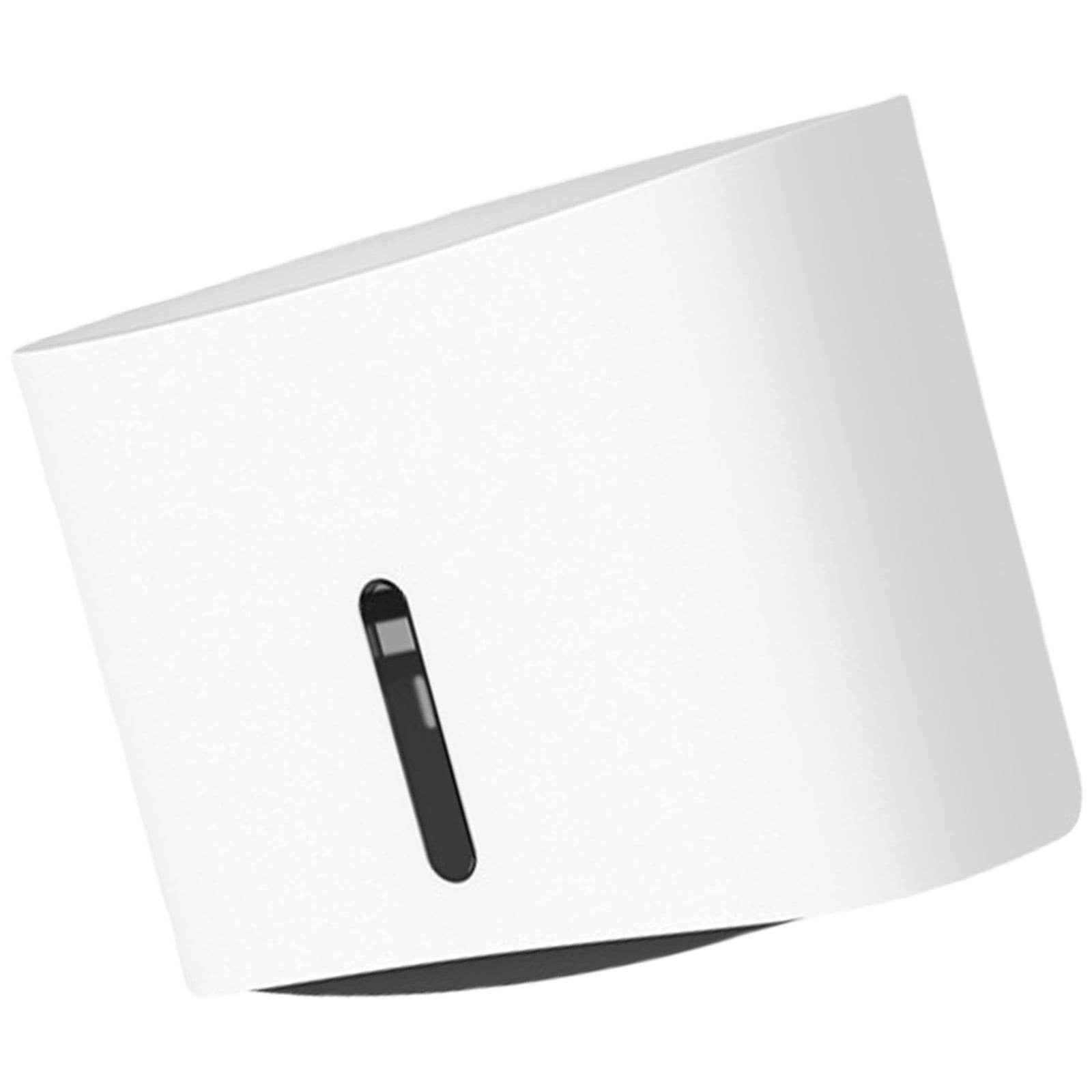 Modern ABS Wall Mounted Paper Towel Dispenser Tissue Holder Box with Lock for Bathrooms with Clear Fill Levels Window