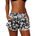 thumbnail image 3 of Dnzceghtig Pantalones cortos de natación para mujer, pantalones cortos de playa casuales, pantalones de bikini, tankini, pantalones cortos de natación para mujer, pantalones cortos de playa, 3 of 5
