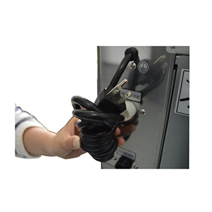 DURING D-SK-329 Commercial Ice Machine, Full Cube Ice Maker Machine 350 lbs Ice with 308lbs Storage Capacity