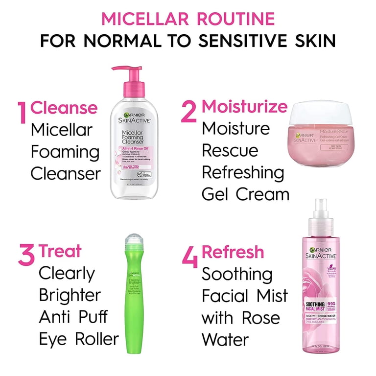 Garnier SkinActive Micellar Foaming Cleanser, 6.7 fl oz photo 7