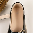 thumbnail image 4 of Mepaouo Girls Mary Jane Dress Shoes Casual Slip on Ballet Flats Wedding Party Loafers for Little Big Kids, 4 of 9
