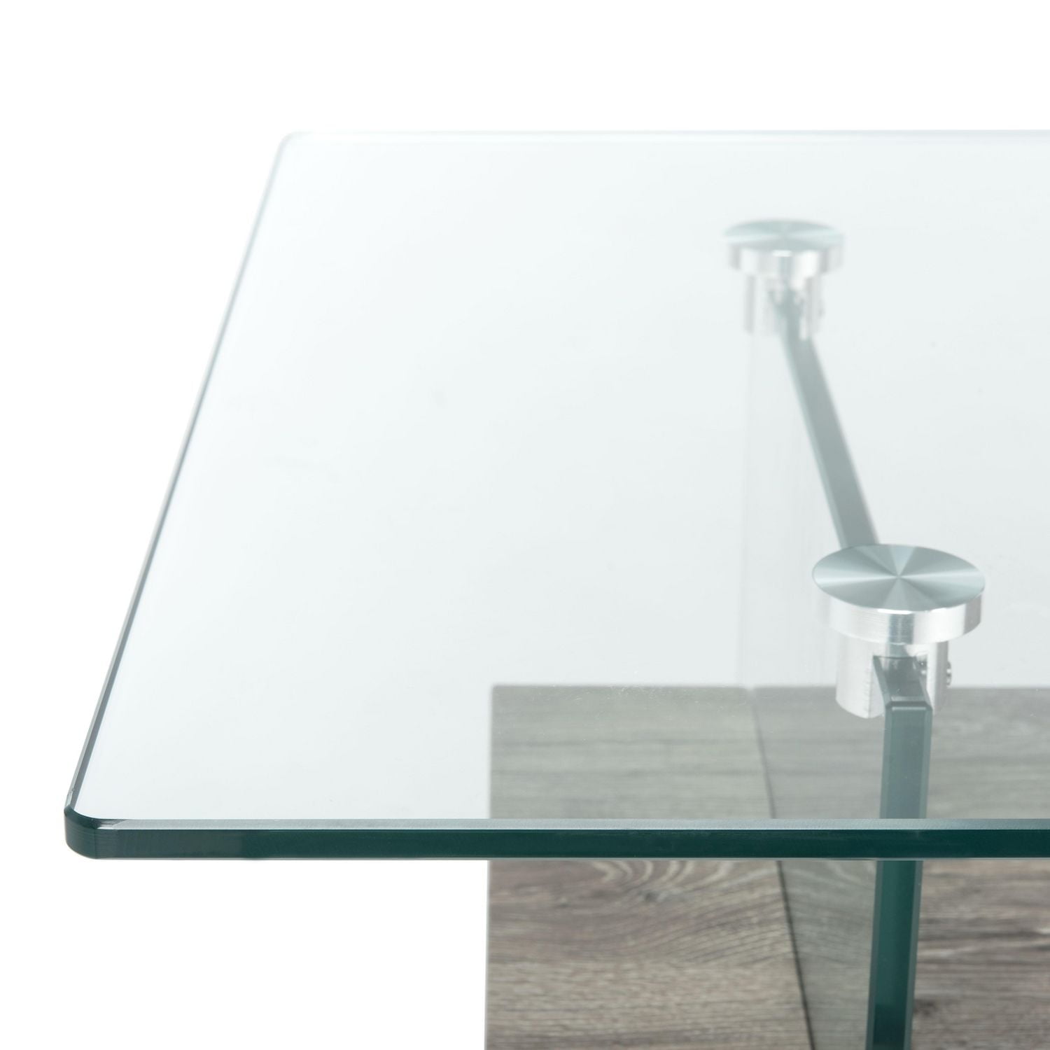 Safavieh Kayley Retro 2 Tier Glass Coffee Table
