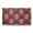 Ligonberry Red, variant on Simply Daisy 18 x 30 Pineapple Stripes Chenille Rug, Dusty Smoke
