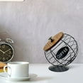 thumbnail image 4 of Coffee Pod Holder, Large Capacity Metal Wire Coffee Pod Holder for Counter, Coffee Bar Organizer with Metal Base, Coffee Storage, Coffee Bar Accessories, 4 of 4