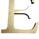 thumbnail image 3 of Arte Pared Alphabet Gold Letters English Pegatinas 3D Mirror Acrílico+Eva (E), 3 of 9