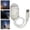 D, variant on Projector Night Light, USB Starry Sky Night Light Projector with Adjustable Brightness for Bedroom (6 Slides)
