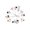 L, variant on Battery Operated Halloween String Lights, Colorful Ghost Pumpkin Witch Fairy Lights Waterproof Indoor Outdoor Patio Garden Window Party Decor, M Size 3M 20 Steady Lights (Battery Not Included)
