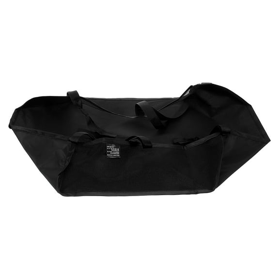 BESTOYARD Baby Stroller Bag Black Polyester 1Set for Daily Errands Storage