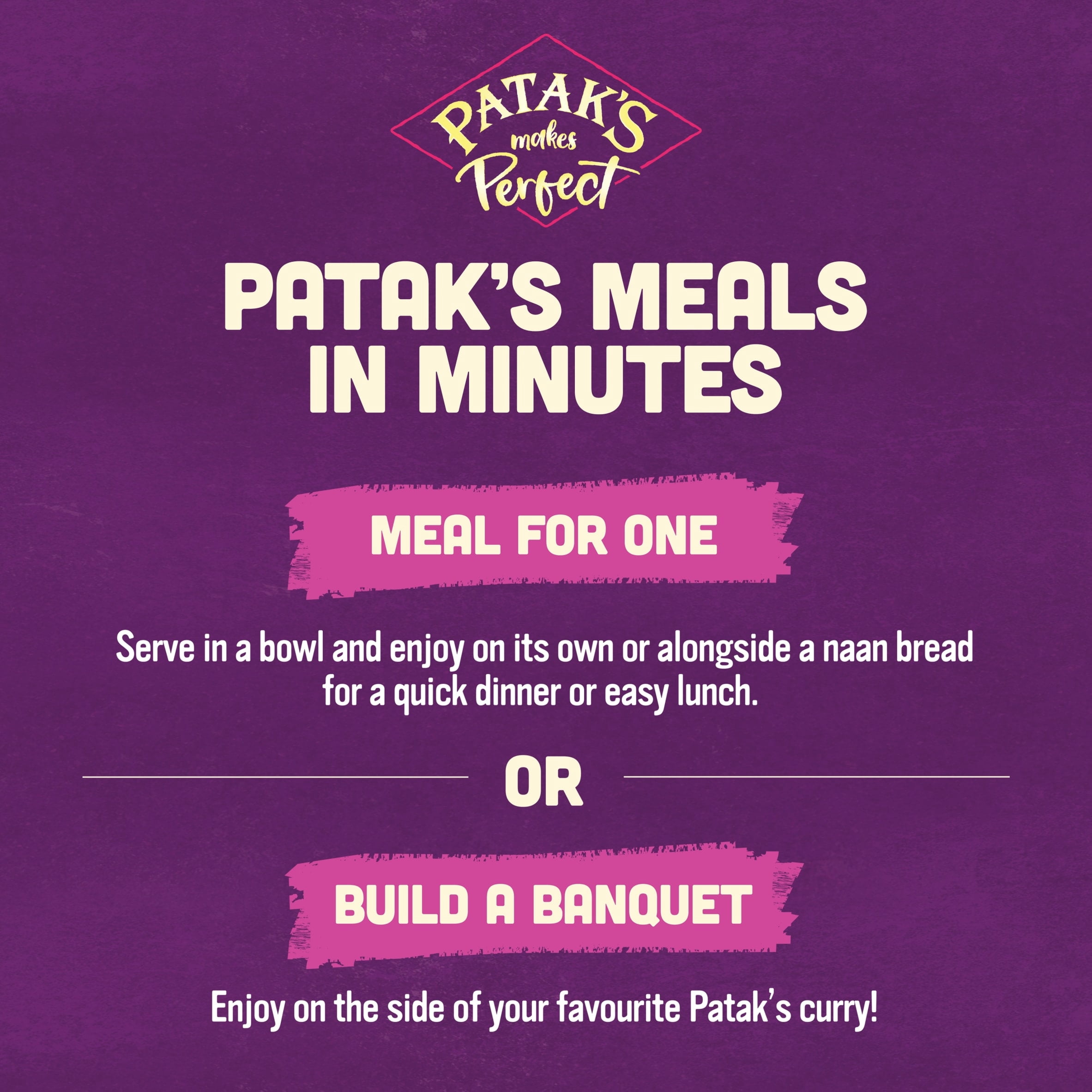 Patak's Vegetable Biryani 270g, Imported from Britain