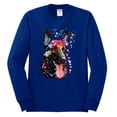 thumbnail image 2 of Wild Bobby Dean Russo German Shepherd Dog Lover Men Long Sleeve Shirt, Royal, X-Large, 2 of 5
