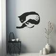 thumbnail image 4 of LaModaHome Exclusive Minimalist Cat And Human Love Metal Wall Art – Durable & Artistic Metal Wall Art for Home and Office Decor, Perfect for Any Interior Design Aesthetic, 4 of 4