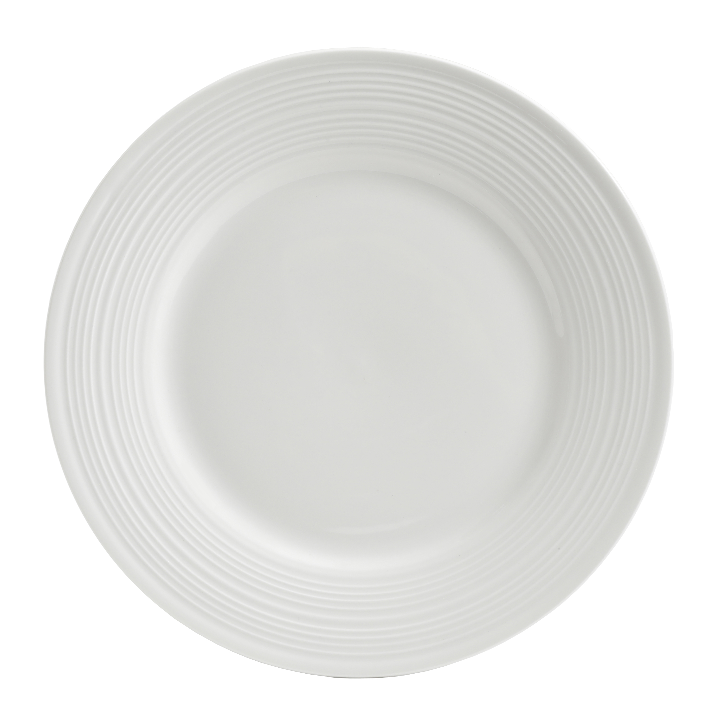 Gibson Home Everyday Embossed 12-Piece White Dinnerware Set - Walmart.com