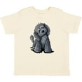 thumbnail image 3 of Inktastic Curious Black Doodle Boys or Girls Toddler T-Shirt, 3 of 5