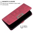 thumbnail image 5 of for Samsung Galaxy A53 5G Case, Flip Folio Wallet Cover Slim Premium PU Leather Case ID Credit Card Slots Stand Kickstand Holder Closure TPU Shockproof Phone Case for Samsung Galaxy A53 5G,Red, 5 of 9