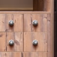 thumbnail image 5 of Luxe Designs | Set of 12 Decorative Black and White Floral Ceramic Knobs - Drawer Pulls for Office Drawers, Room Cupboard, Kitchen and Bathroom Cabinets, 5 of 8