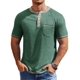 thumbnail image 1 of Camisetas Henley Shirts COOFANDY de manga corta con botones casuales para hombre, 1 of 6
