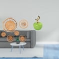 thumbnail image 2 of Juego de adornos decorativos de ratán tejido para pared, estatua de fruta artificial, escultura de cerámica de líneas suaves, ideal para sala de estar, 2 of 8