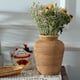 thumbnail image 4 of BRIGHTFUFU Florero tejido de mimbre, cesta de flores de estilo Rural, accesorio para fotografía (marrón), 1 ud., 4 of 8