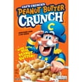 thumbnail image 2 of Cap'n Crunch Sweetened Corn & Oat Cereal Peanut Butter Crunch, 11.4 Oz, 2 of 7