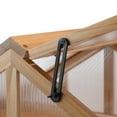 thumbnail image 6 of Expert Gardener Wooden Frame Greenhouse With Secure Locks For Indoor and Outdoor - Backyard Use, 6 of 12