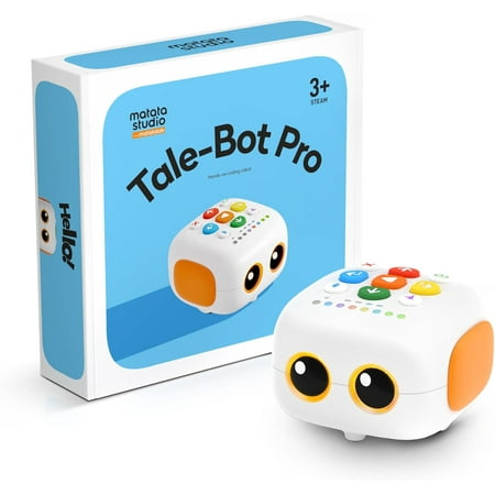 RUIAN TaleBot Pro Coding Robot kit for Kids Ages 3-5, Educational Learning Toys, STEM Interactive Robotics, Screen-Free Toys for Kids to Learn Early Programming to Homeschool & Classroom Pre-K