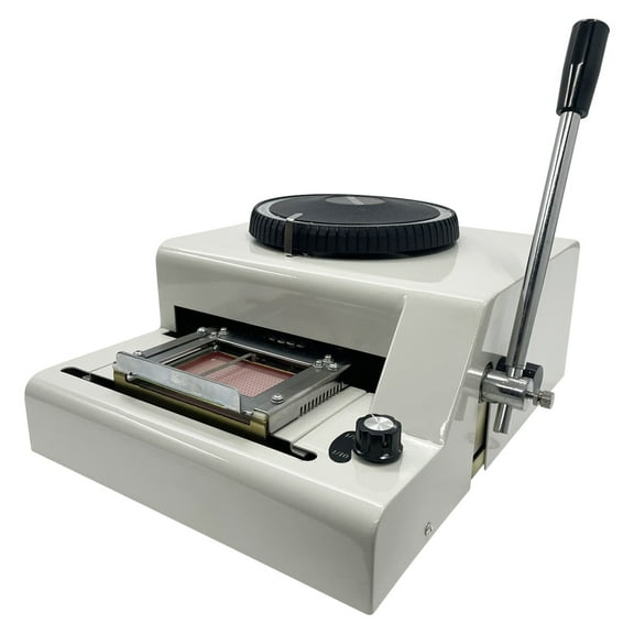 Techtongda 71 Characters Convex Embosser Manual PVC Card Embossing Machine