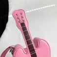 thumbnail image 4 of Bolso Hombro Cuero PU para Mujer Bolso Bandolera Creativo Mochila Escolar (rosa), 4 of 9