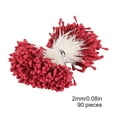 thumbnail image 4 of Matsuzay Craft Mixed Red Artificial Flower Cherry Stamen Berries Bundle DIY Christmas Wedding Cake Caja de regalo Decoración Flores artificiales Tipo 1 90 piezas Matsuzay HA002022-01, 4 of 5