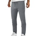 thumbnail image 1 of Afdoent Pants For Men Spring Summer Fashion Solid Color Casual Pants Comfortable Breathable Pants Comfort Style, 1 of 6