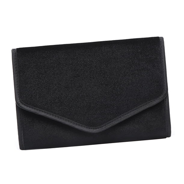 Rollo organizador de joyas Jadeshay Estuche de joyería de viaje bolso de joyería plegable A