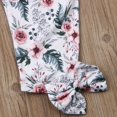 thumbnail image 5 of Toddler Kids Baby Girl Ruffle Floral Tops Pants Leggings 3Pcs Outfits Clothes, 5 of 5